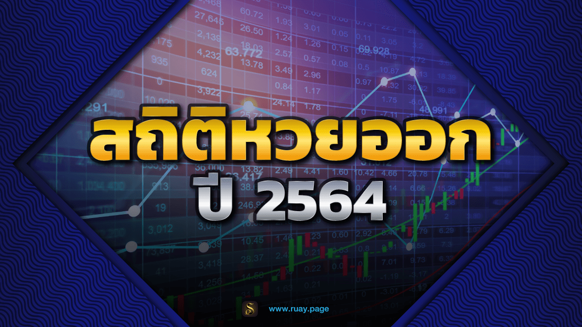 สถิติหวยออก ปี 2564