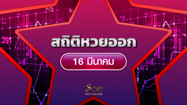 สถิติหวยออก 16 มีนาคม