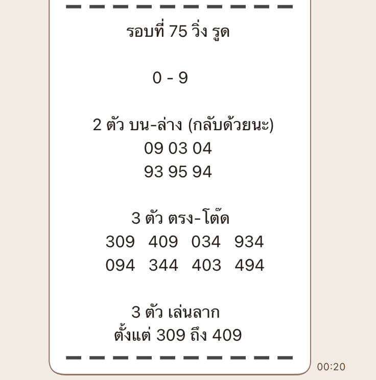 เลขเด็ดยี่กีเจ๊โหด